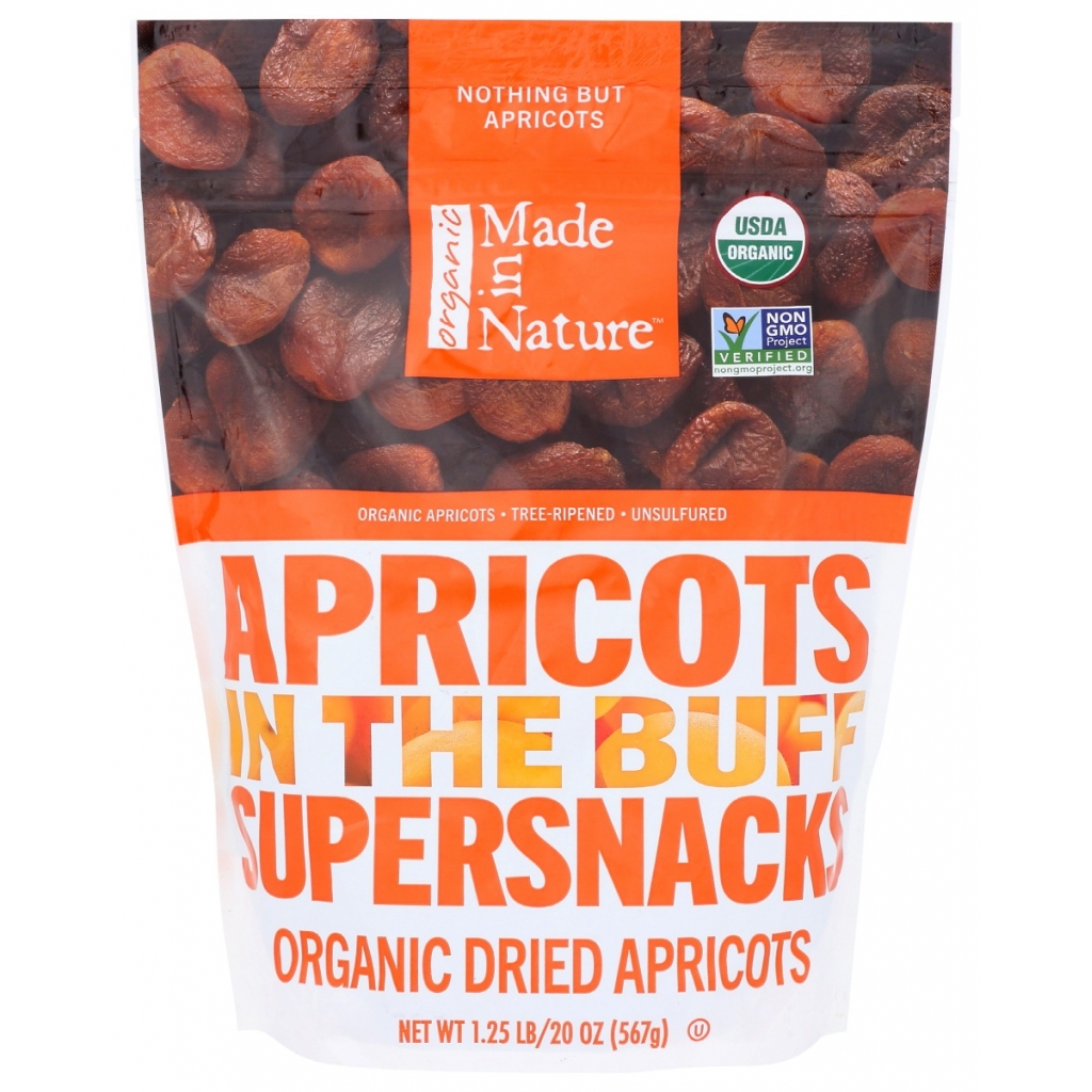 Gourmet Organic Dried Apricots, 20 oz