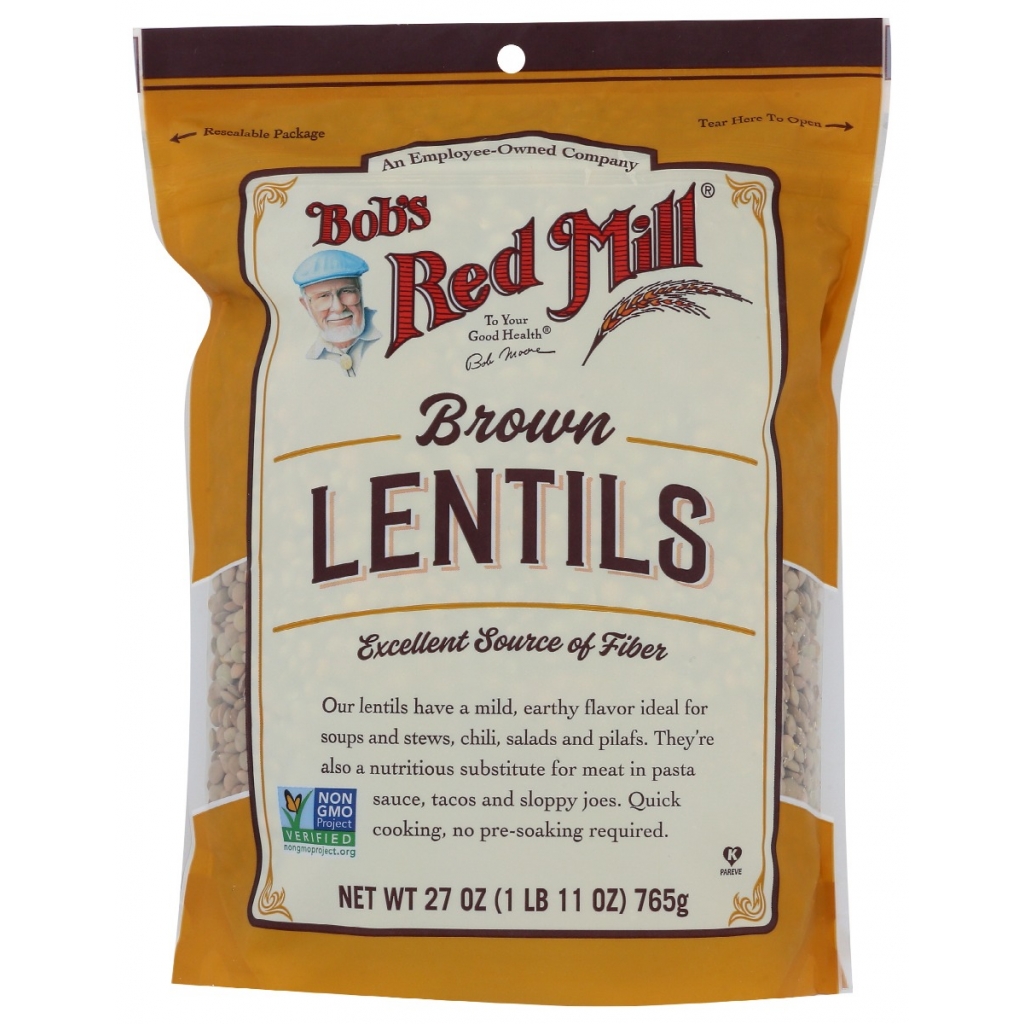 Brown Lentils - 27 oz