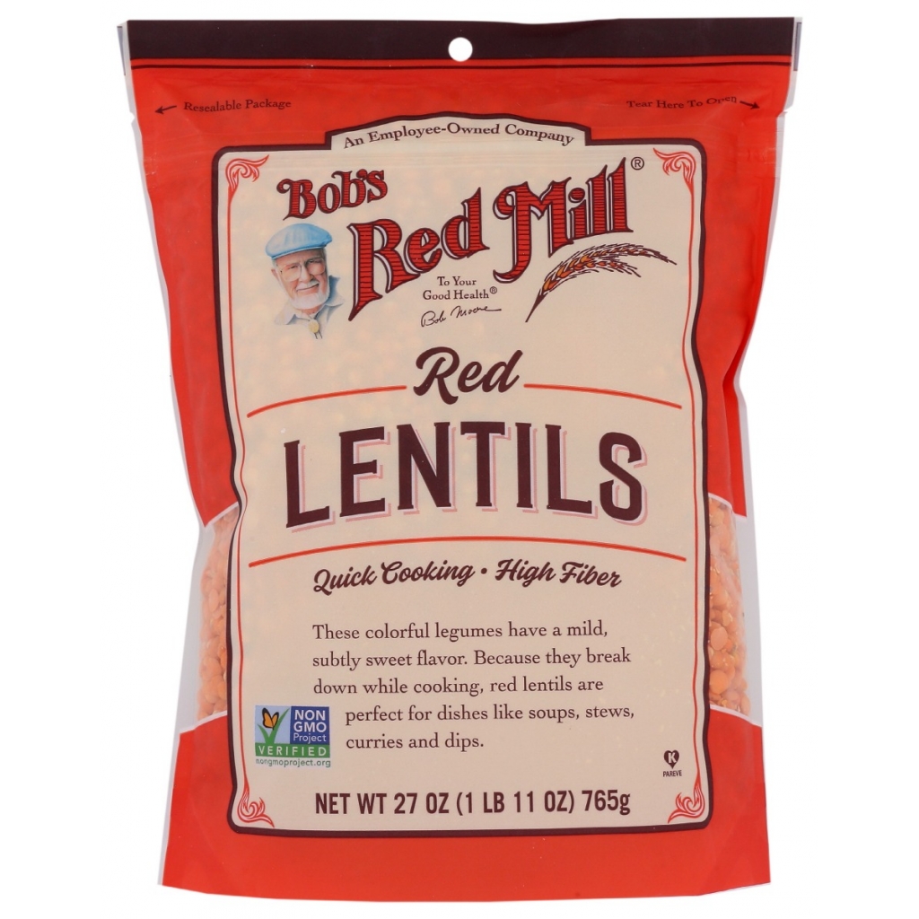 Premium Red Lentils - 27 oz