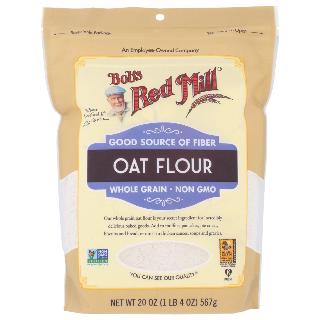 Whole Grain Oat Flour – 20 oz