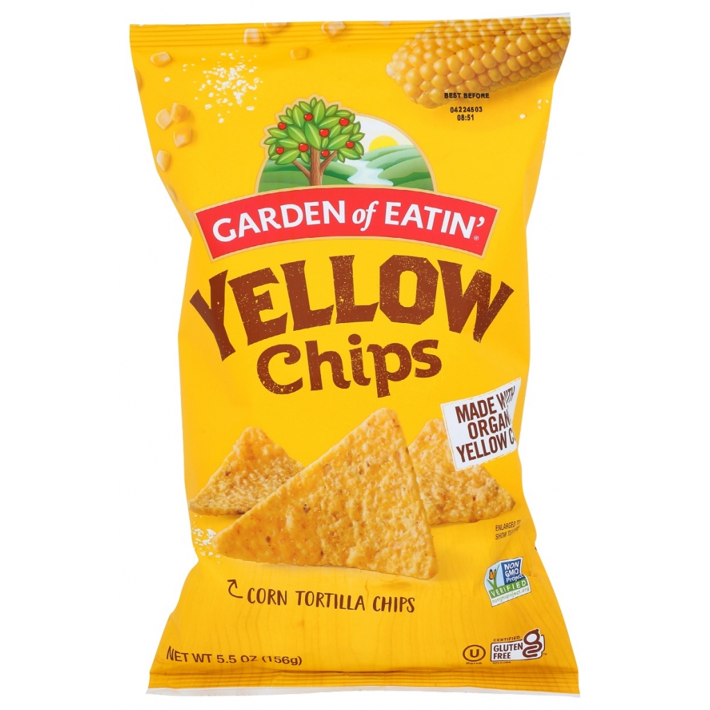 Organic Yellow Corn Tortilla Chips