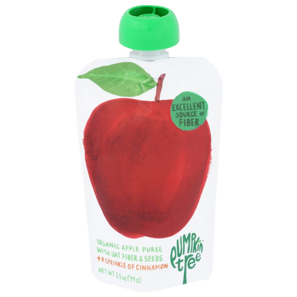 Organic Apple Puree with a Sprinkle of Cinnamon - 3.5 OZ