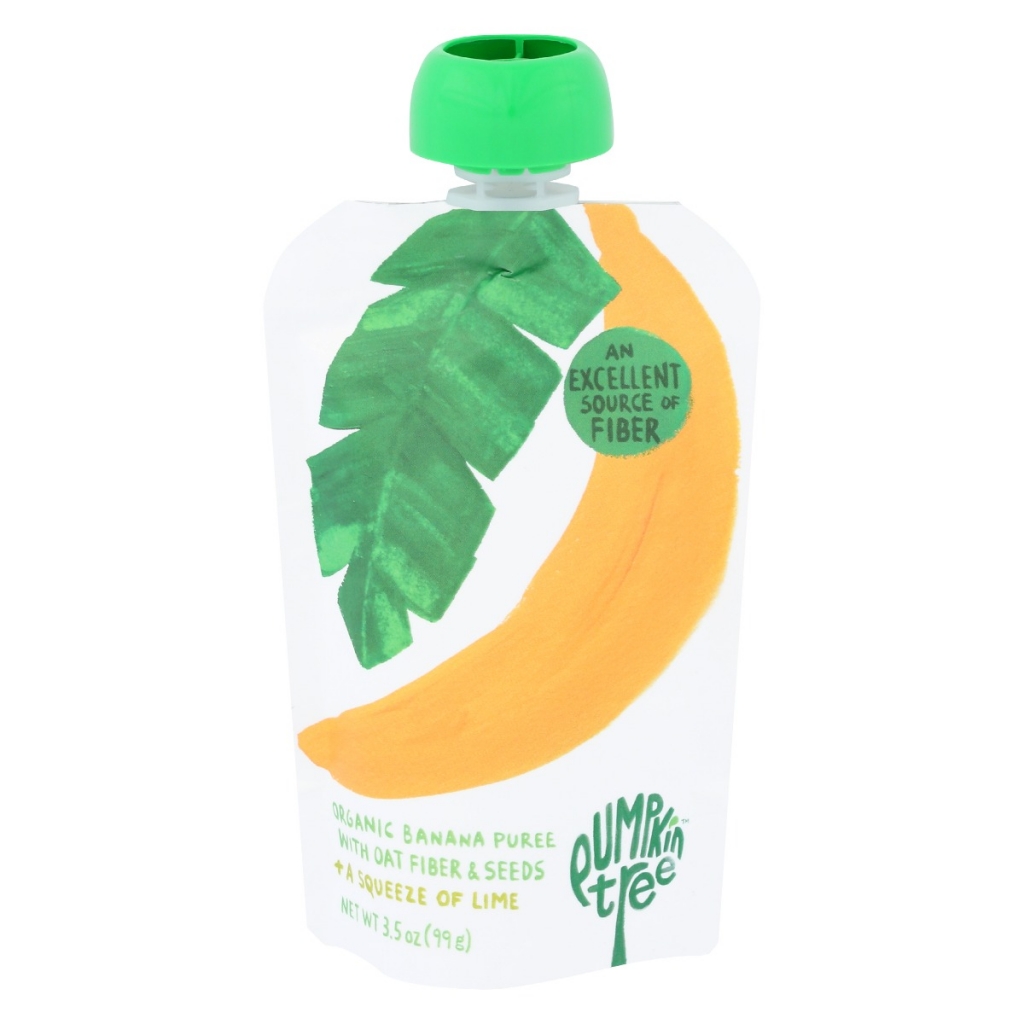 Organic Banana Puree with Lime - On-the-Go Nutrition