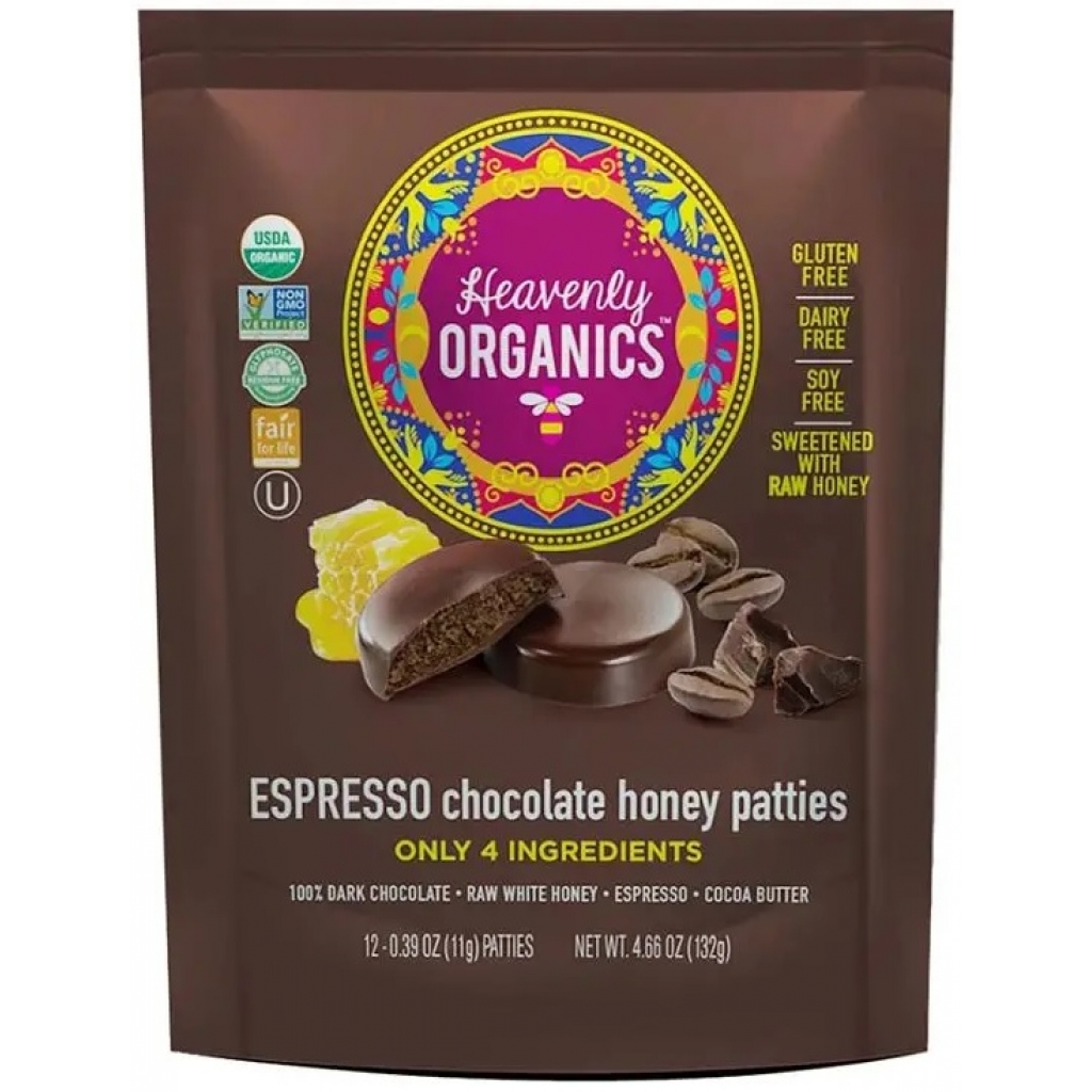 Double Dark Chocolate Honey Patties - 4.66 oz