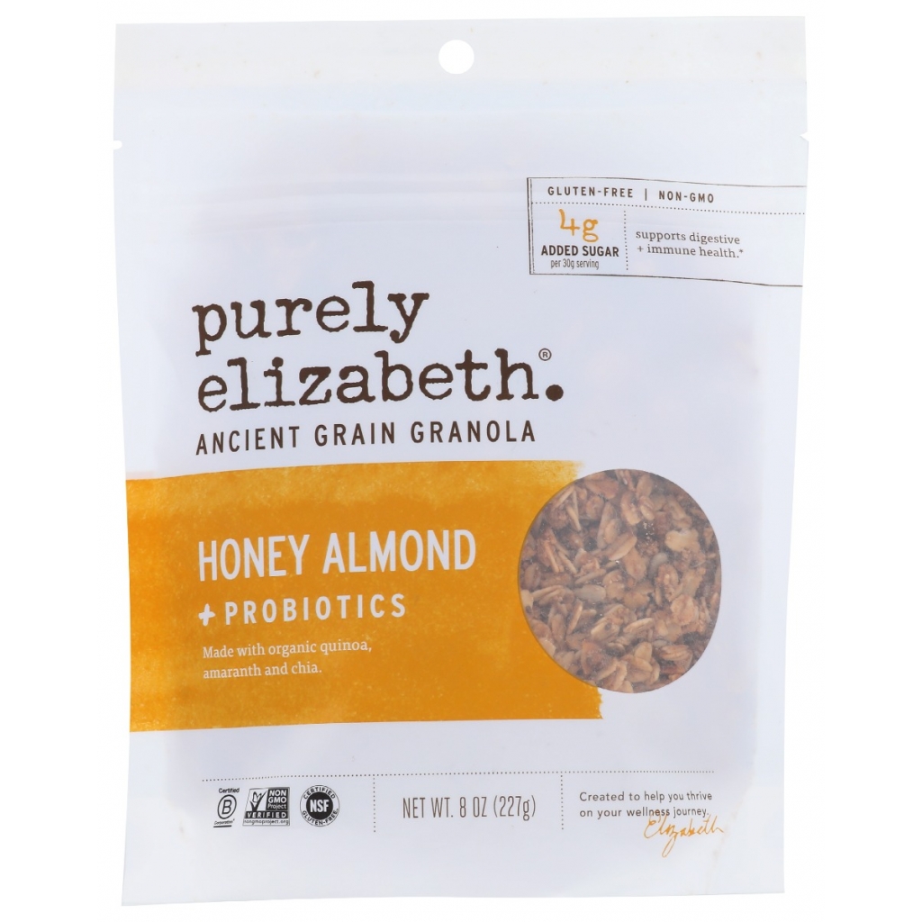 Honey Almond Probiotic Granola - 8 oz