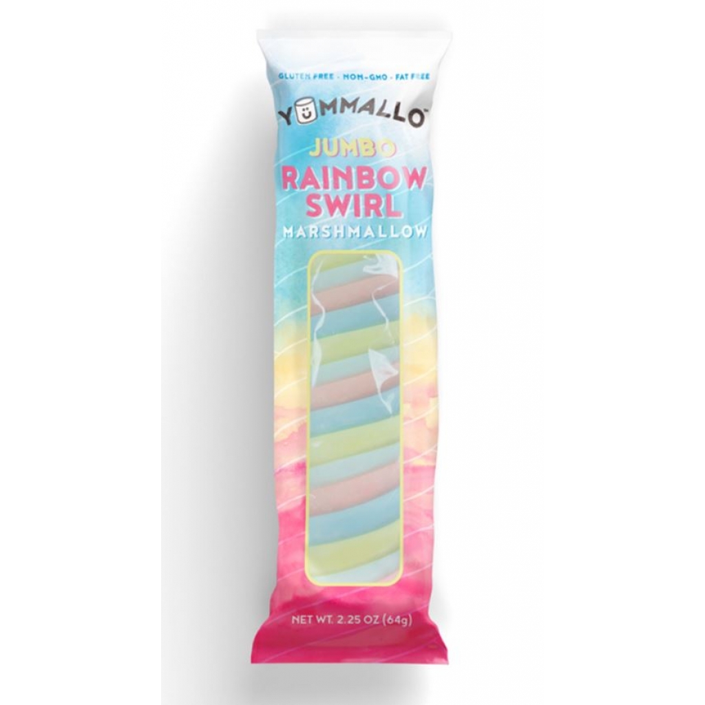 Rainbow Jumbo Swirl Marshmallow - Fun Treat