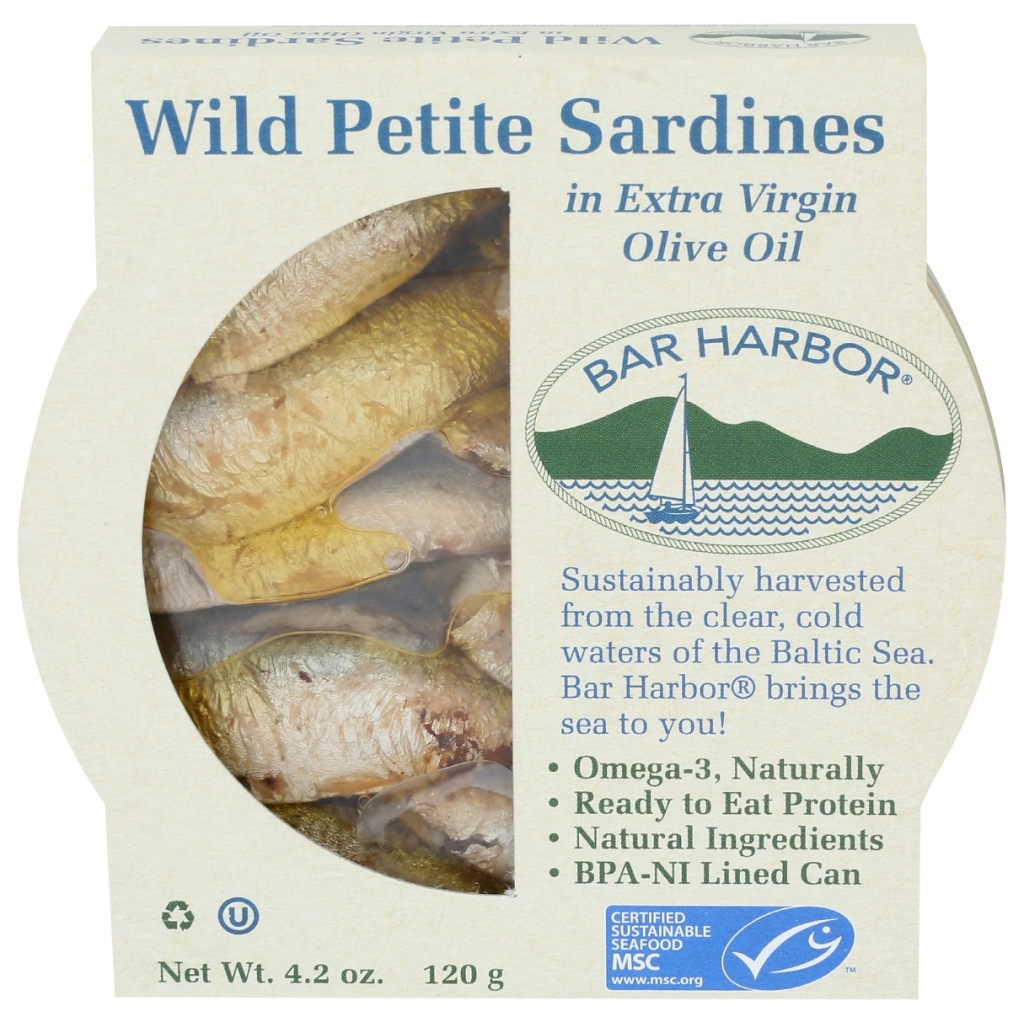 Wild Petite Sardines in Extra Virgin Olive Oil