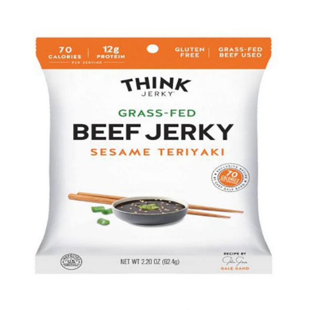 Grass-Fed Sesame Teriyaki Beef Jerky, 2.2 oz