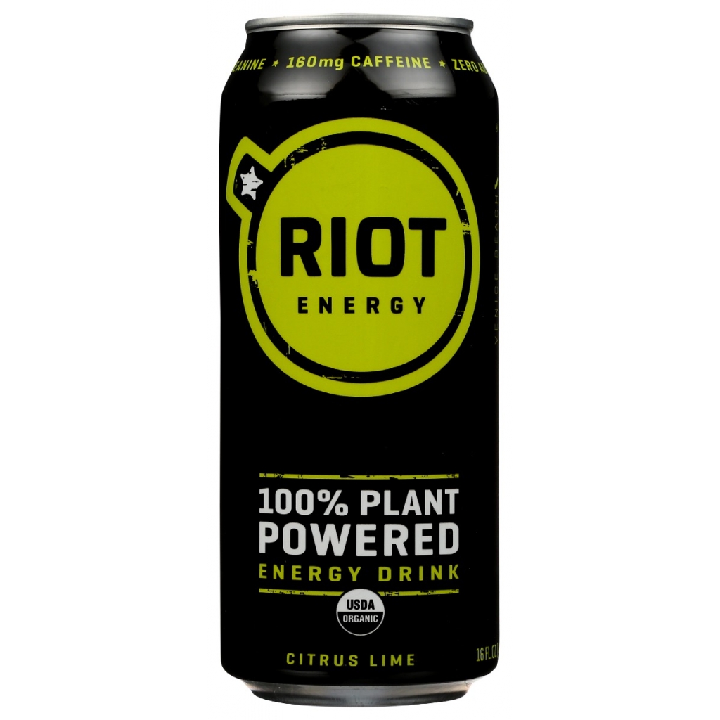 Citrus Lime Riot Energy Drink - 16 oz