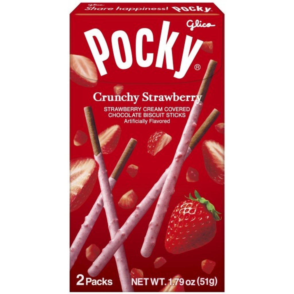 Crunchy Strawberry Biscuit Sticks - 1.79 Oz