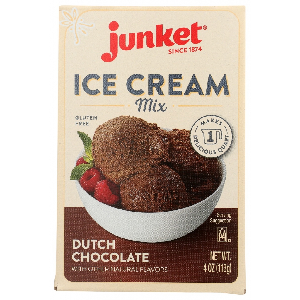 Dutch Chocolate Ice Cream Mix, 4 oz