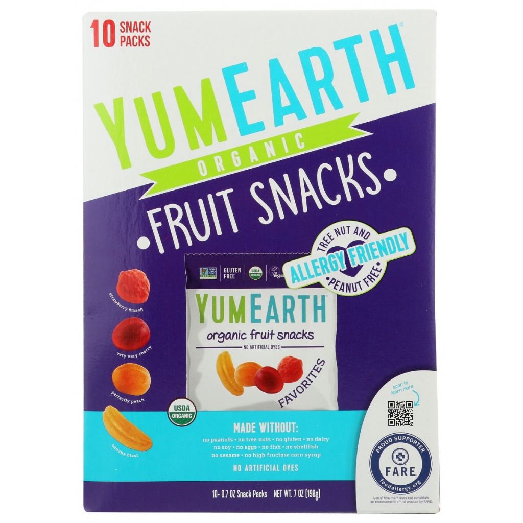 Organic Mixed Fruit Snacks - 7 oz