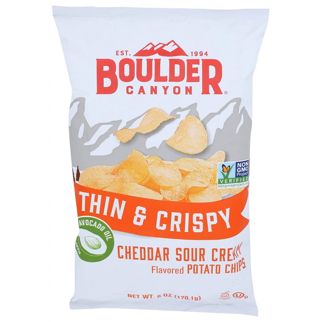 Cheddar Sour Cream Potato Chips, 6 oz