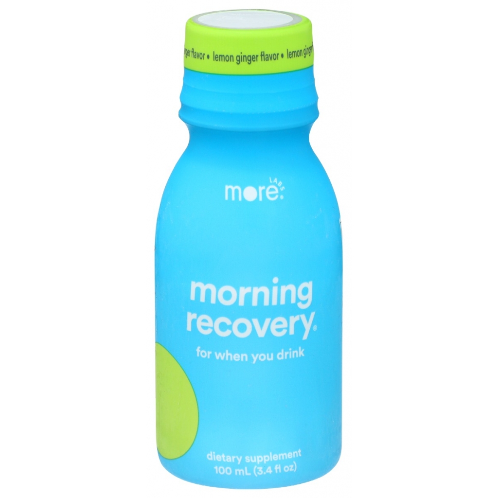 Shot Morning Recovery - Lemon Ginger, 3.4 oz