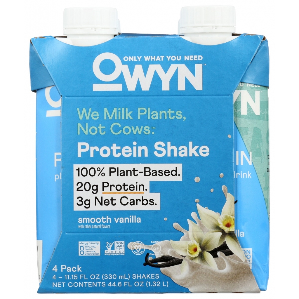 Protein Ready-to-Drink Vanilla Shakes - 4 Pack