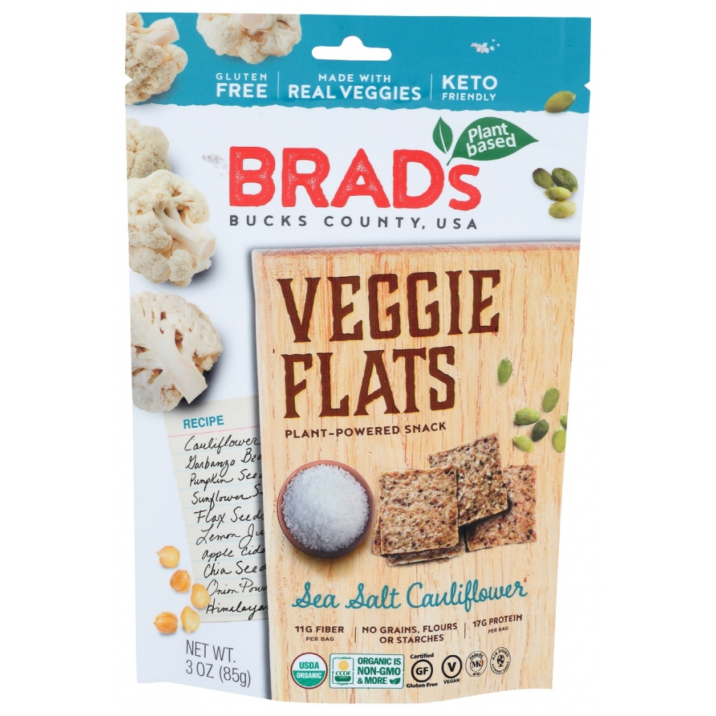 Nutritious Veggie Flats with Sea Salt Cauliflower - 3 oz