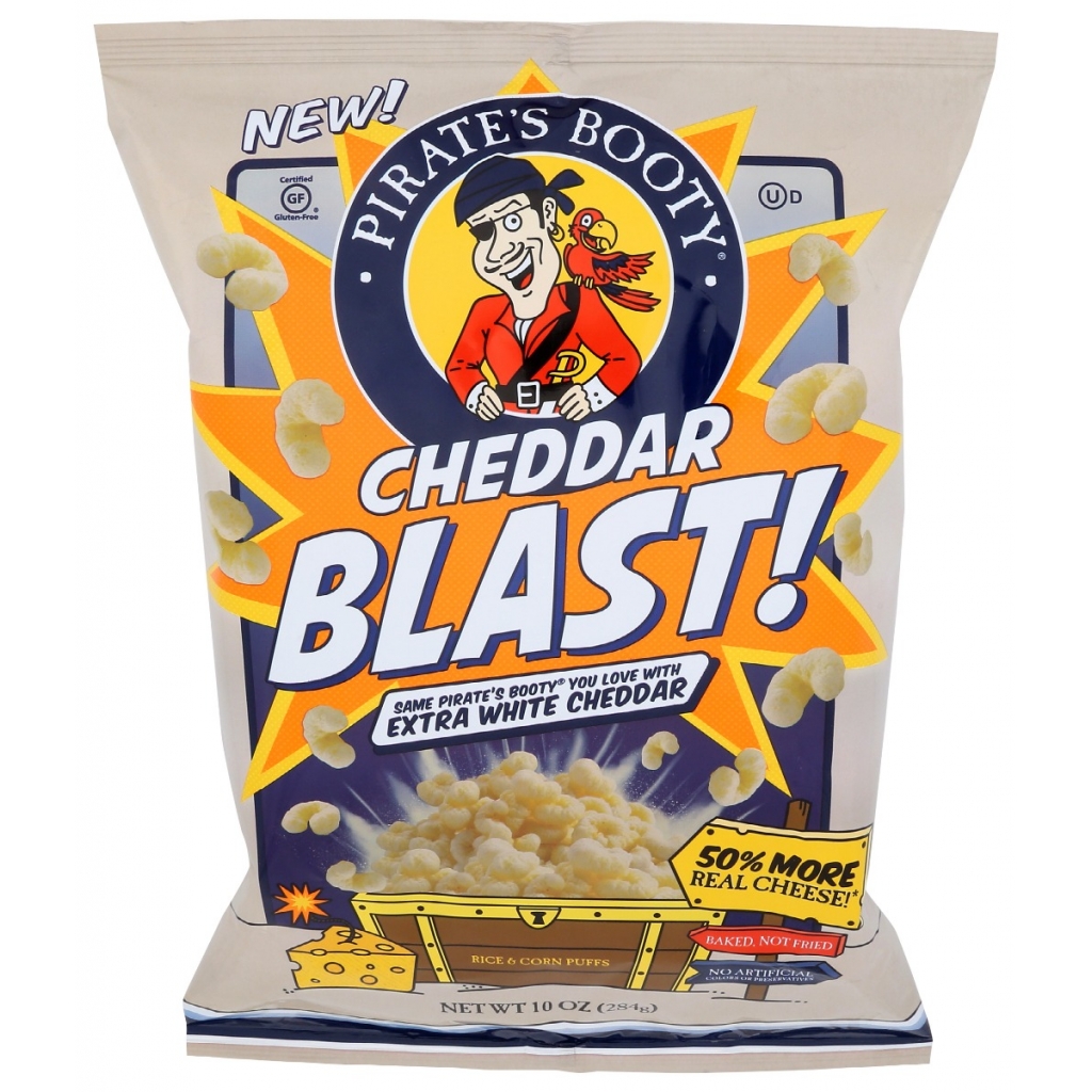 Pirate’s Booty Cheddar Blast Snack Puffs