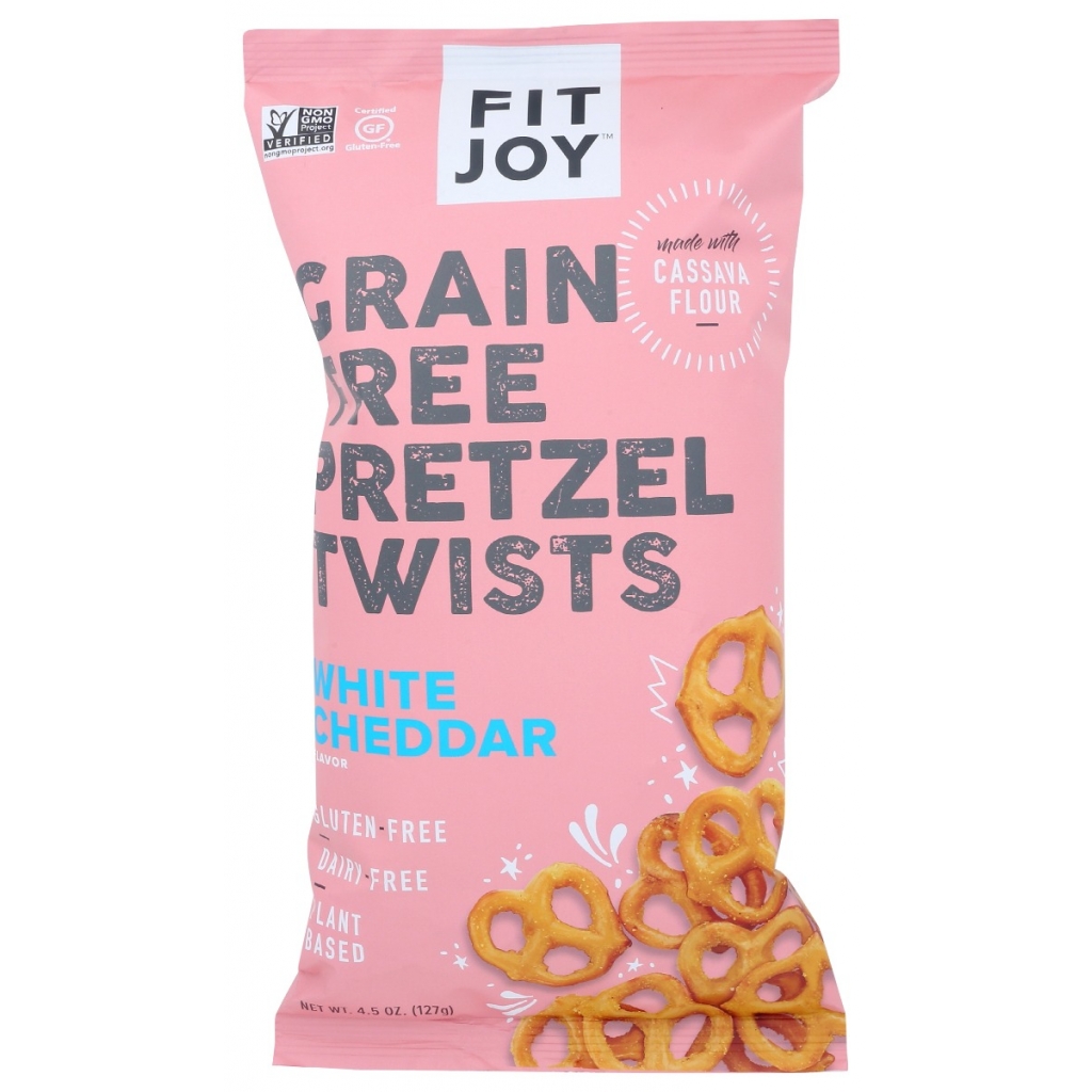 Vegan White Cheddar Pretzel Twists