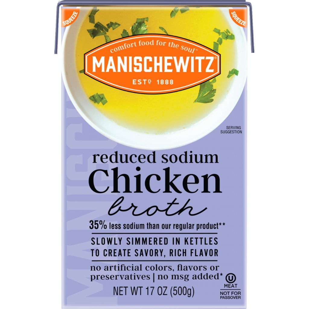 Reduced Sodium Chicken Broth, 17 fl oz