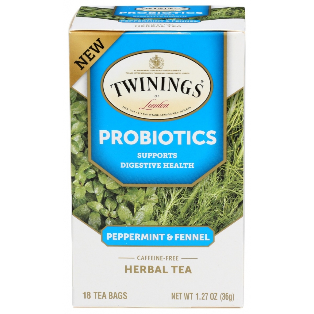 Digestive Probiotic Tea - Peppermint Fennel - 18 Bags