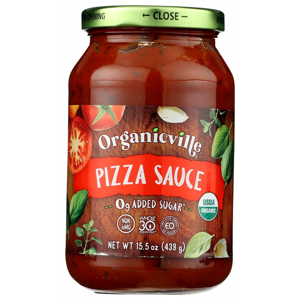 Organic Pizza Sauce with California Tomatoes, 15.5 oz