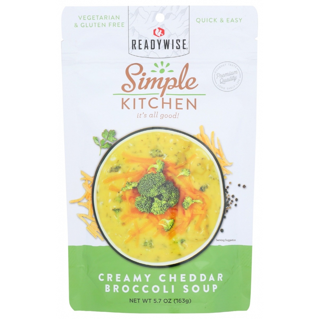 ReadyWise Creamy Cheddar Broccoli Soup, 5.7 oz