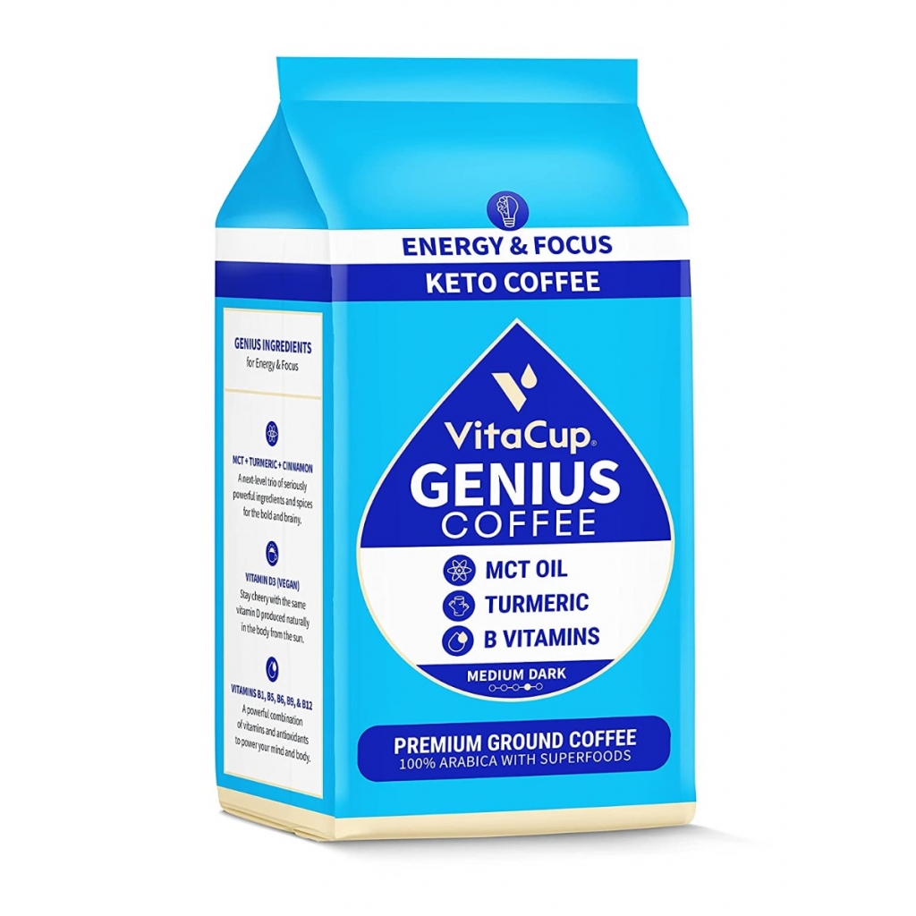 Genius Blend Medium Dark Ground Coffee