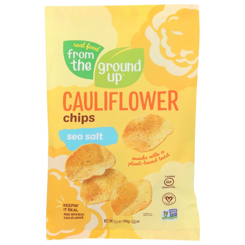 Sea Salt Cauliflower Potato Chips - 3.5 oz