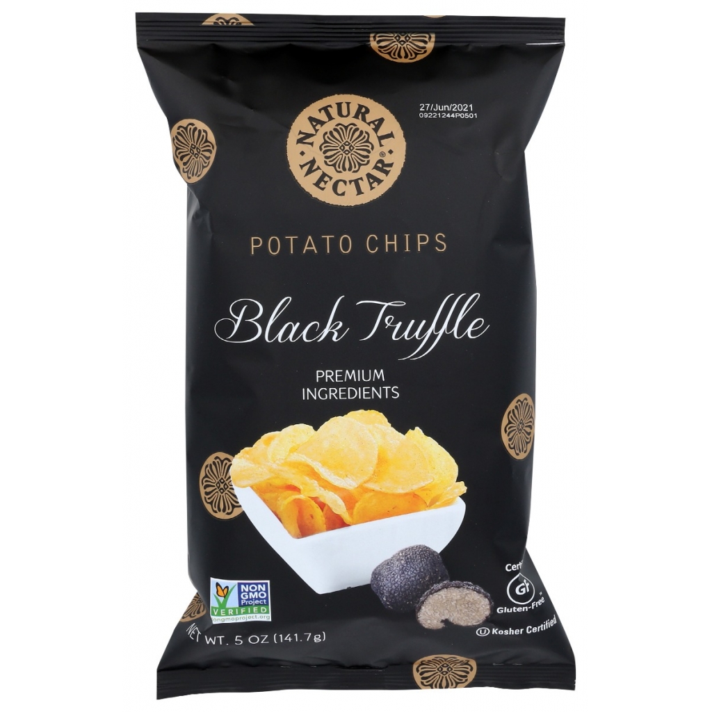 Crispy Black Truffle Potato Chips, 5 oz