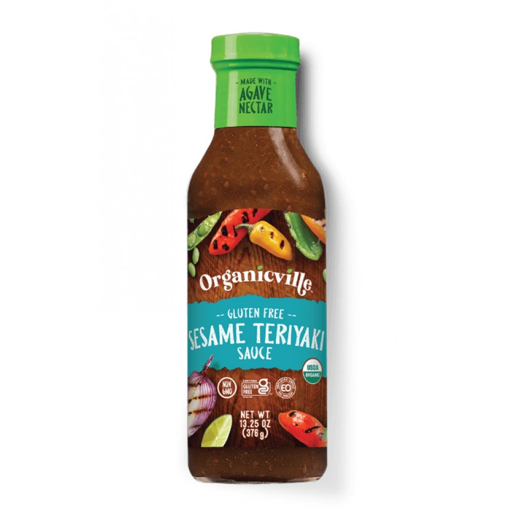 Organic Sesame Teriyaki Sauce, 13.25 oz