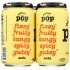 CULTURE POP Probiotic Orange Mango Soda - 4 Pack