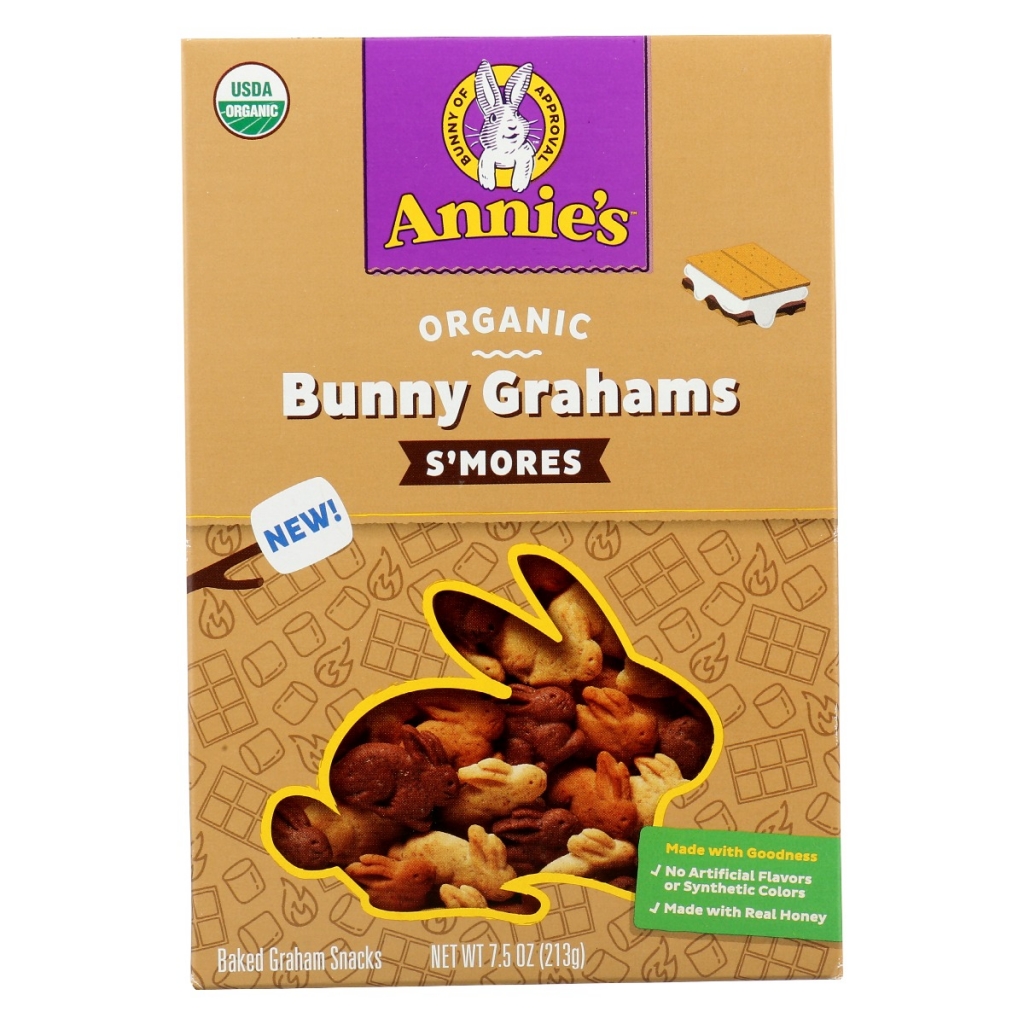 Organic S'mores Bunny Grahams - 7.5 oz