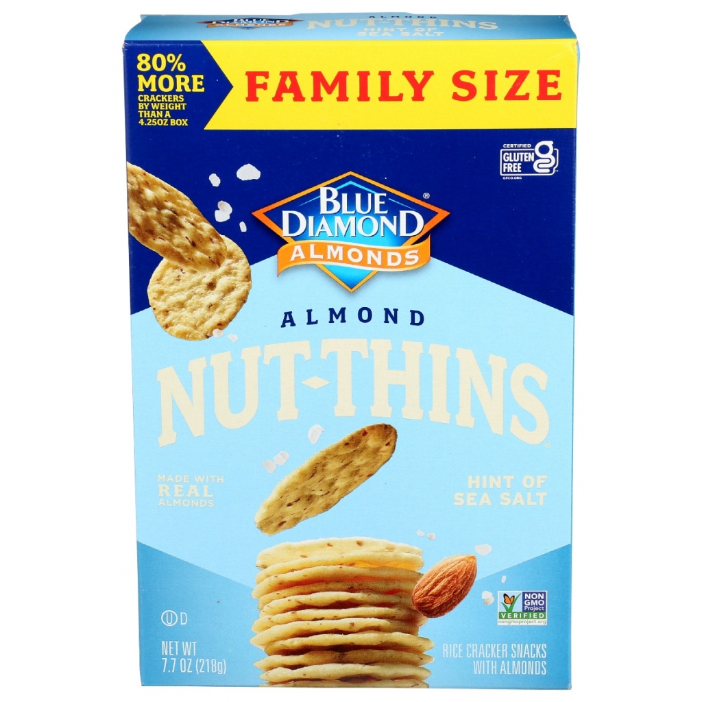 A Hint of Sea Salt Almond Nut Thins - 7.7 oz