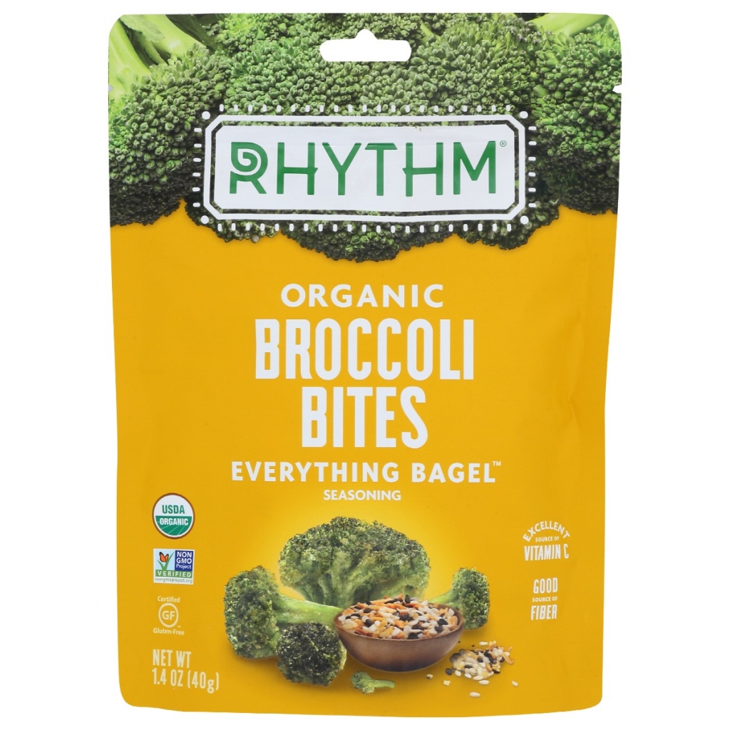 Broccoli Bites with Everything Seasoning - 1.4 oz