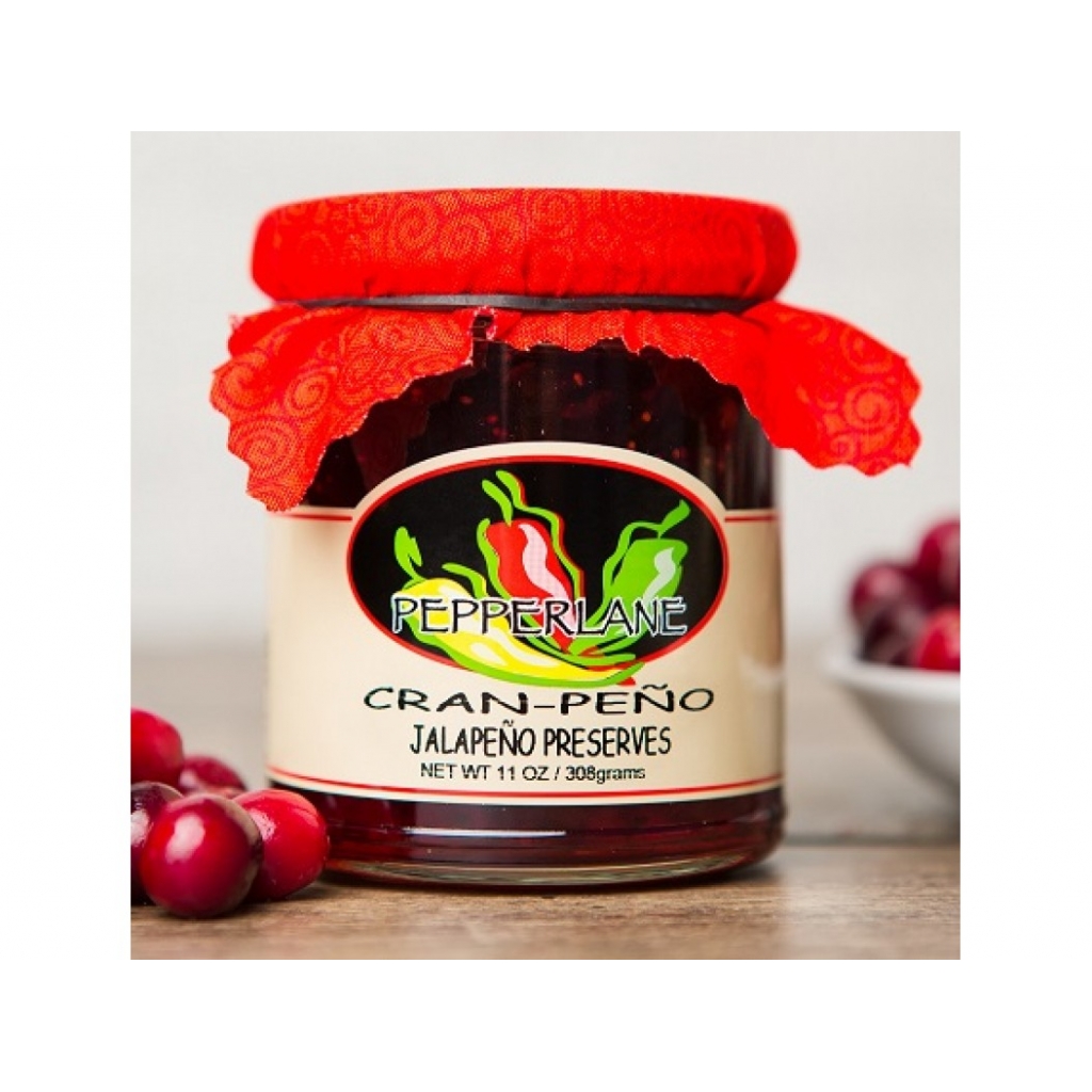 Cran-Peno Preserves with a Zesty Twist