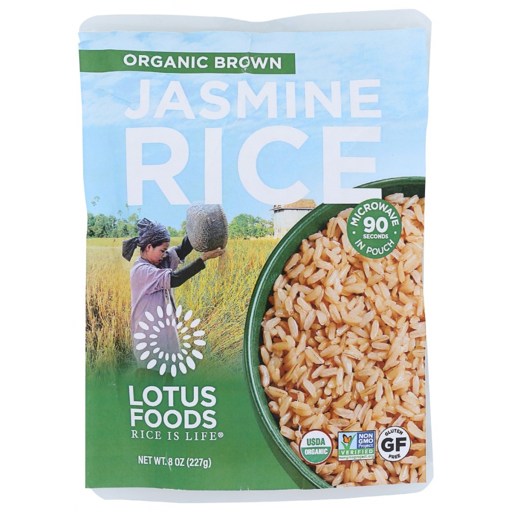 Rice Jasmine Brown Org