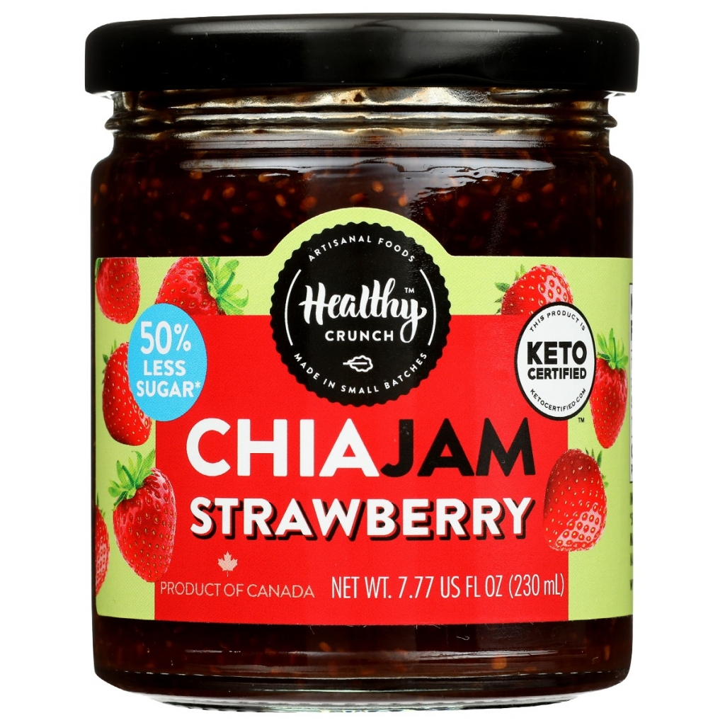 Keto Strawberry Chia Jam