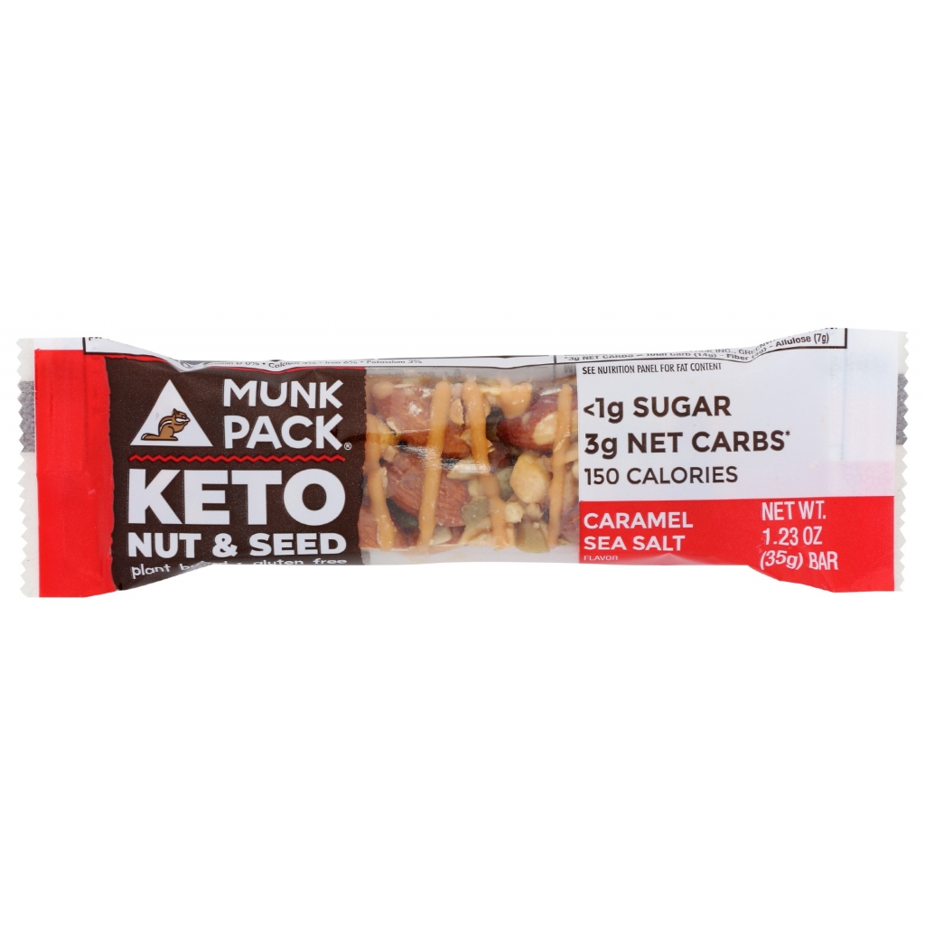 Caramel Sea Salt Nut & Seed Keto Bar - 1.23 oz