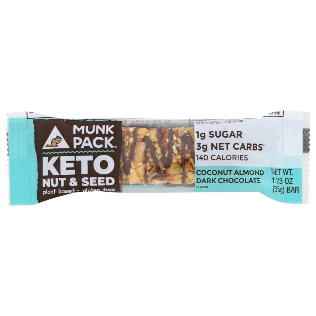 Coconut Almond Dark Chocolate Keto Nut & Seed Bar - 1.23 oz