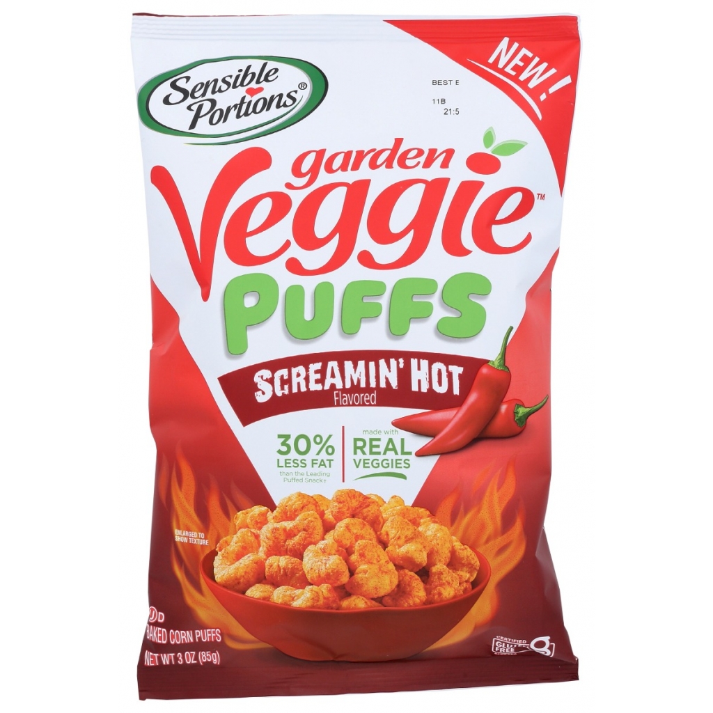 Sensible Portions Screamin Hot Veggie Puffs