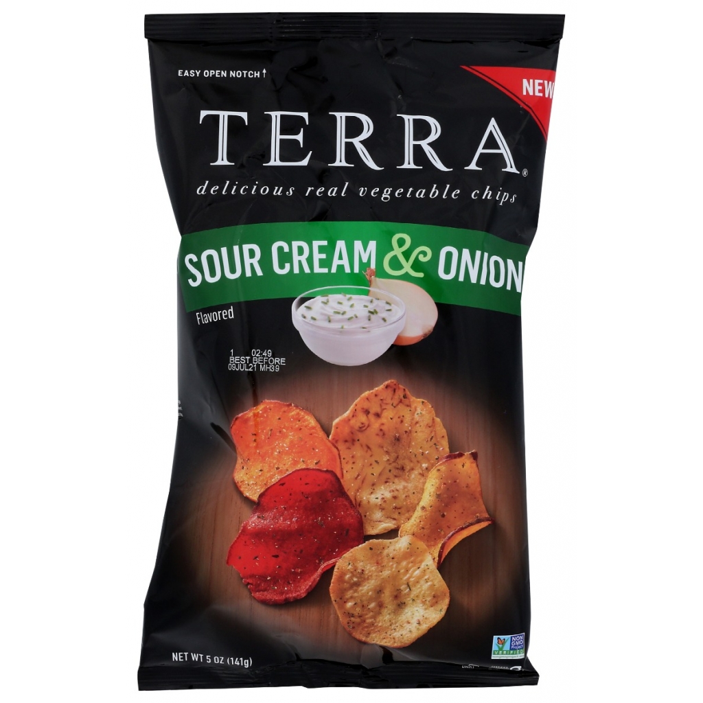 Terra Chips Sour Cream and Onion - Delectable Crunch