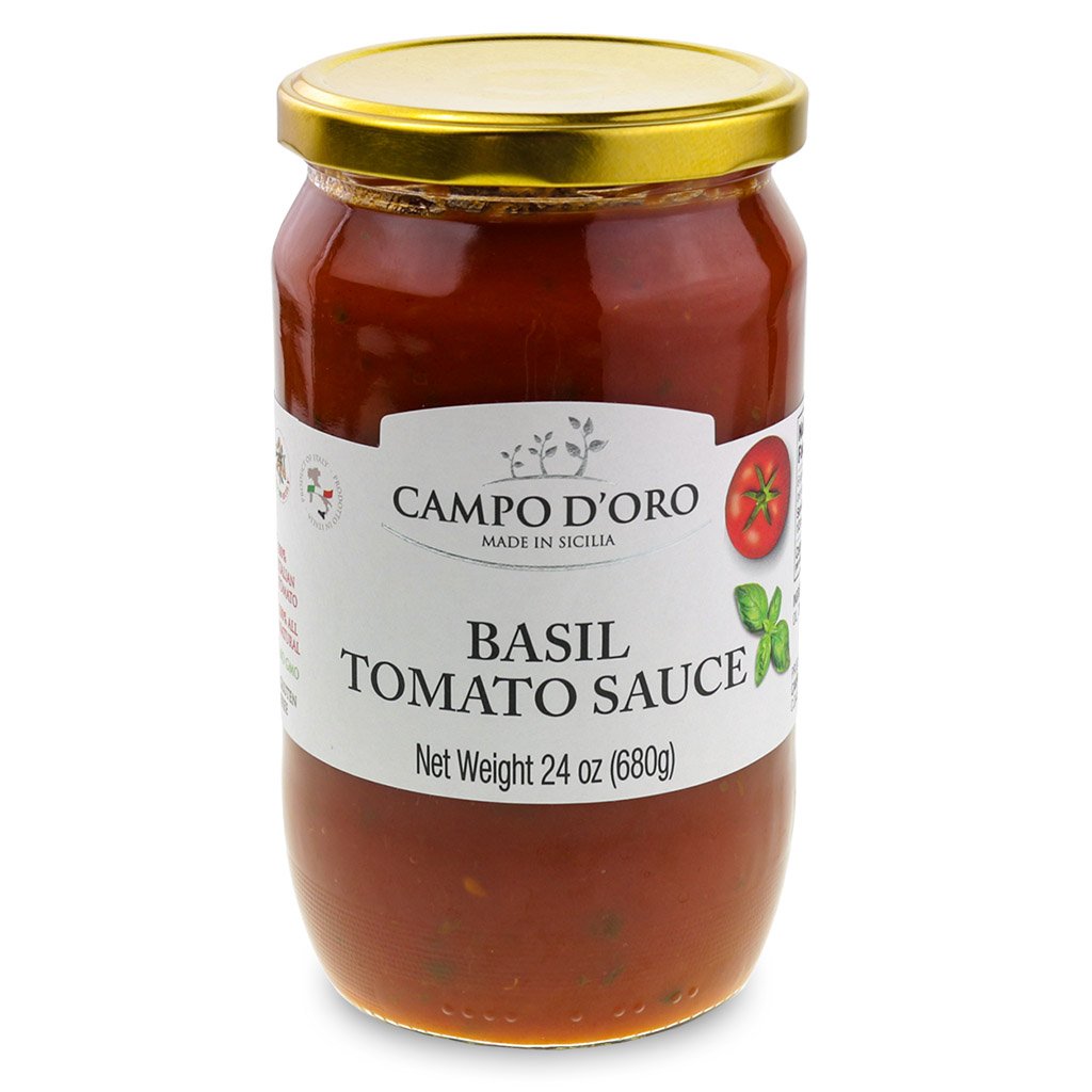 Tomato Basil Sauce, 24 oz