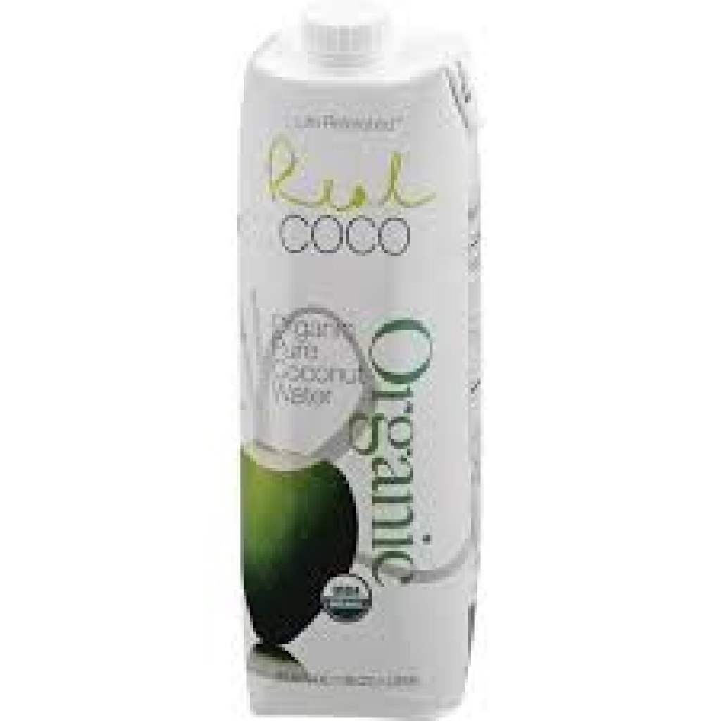 USDA Organic Pure Coconut Water, 33.8 oz