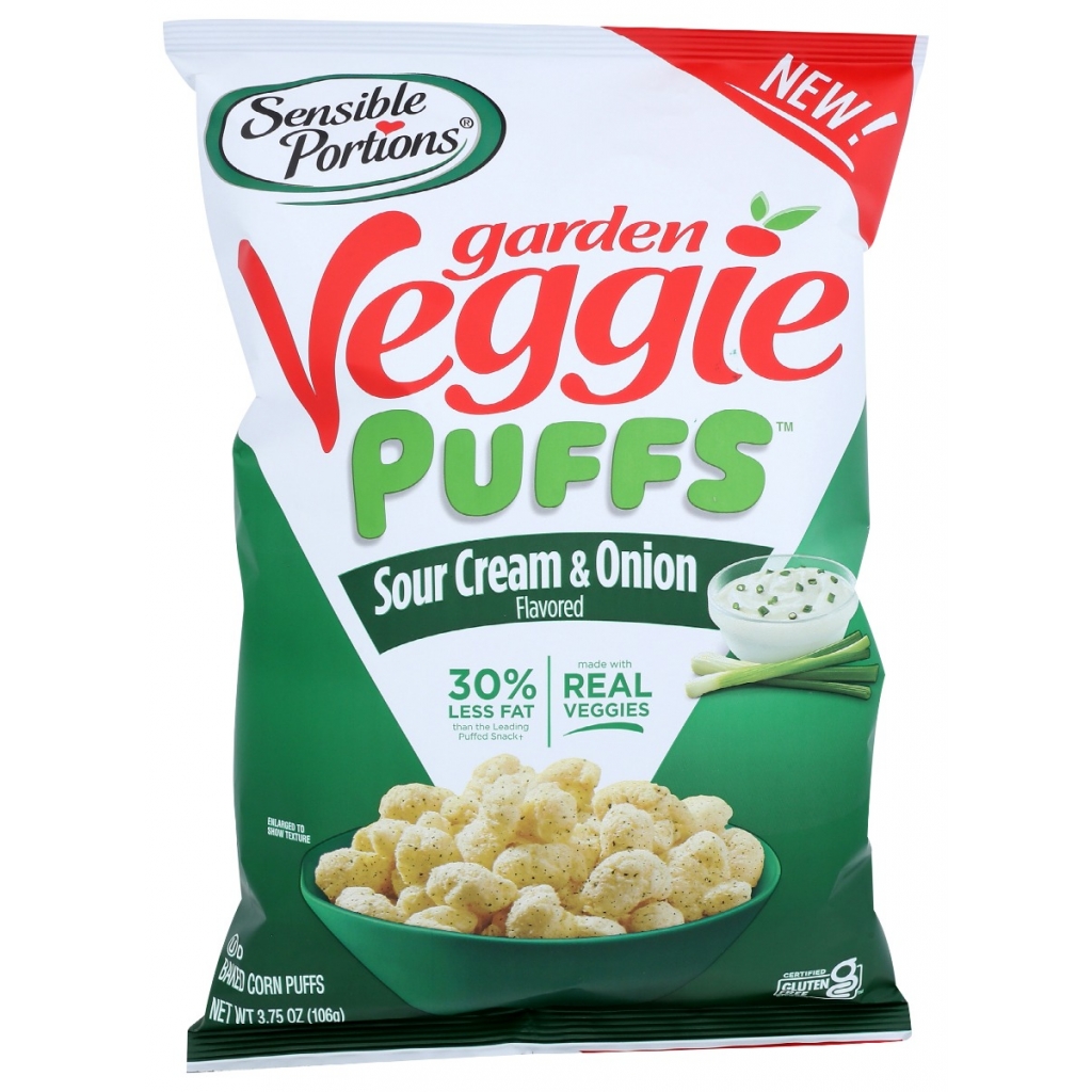 Sour Cream and Onion Garden Veggie Puffs, 3.75 oz