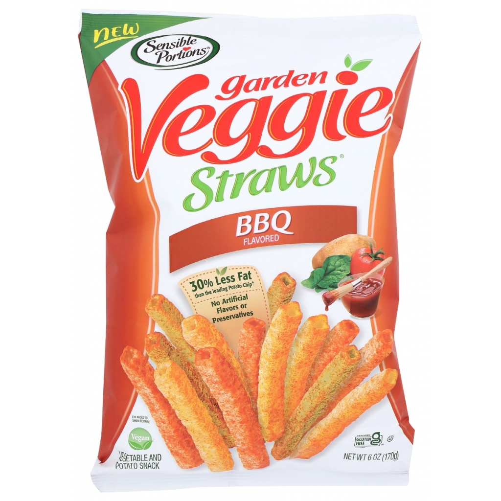 BBQ Flavored Garden Veggie Straws - 6 oz