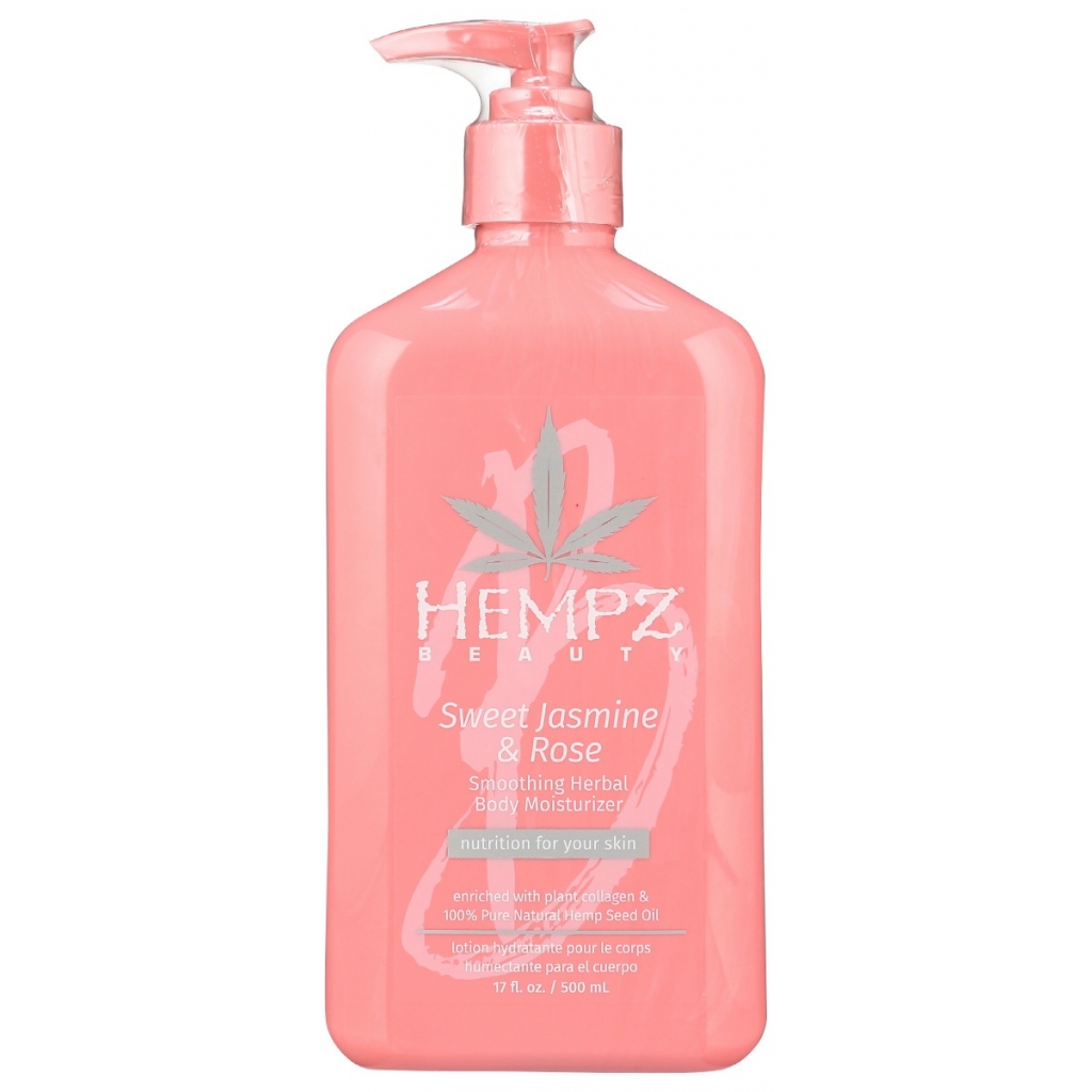 Sweet Jasmine & Rose Herbal Body Moisturizer - 17 fl oz