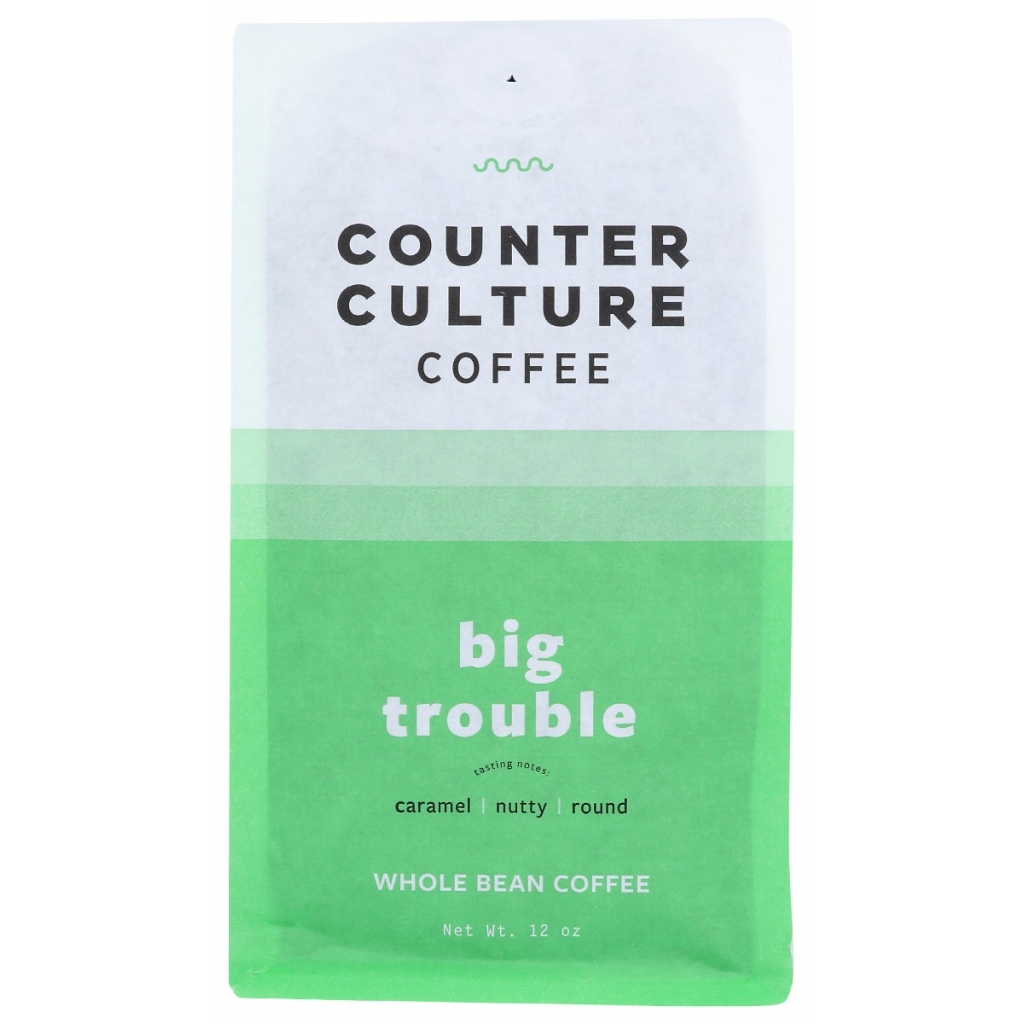 Big Trouble Medium Roast Coffee Beans - 12 oz