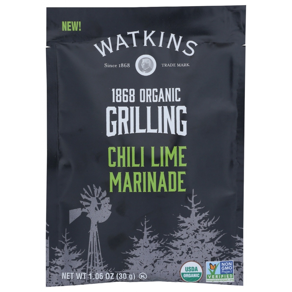 1868 Organic Chili Lime Grilling Marinade - 1.06 oz