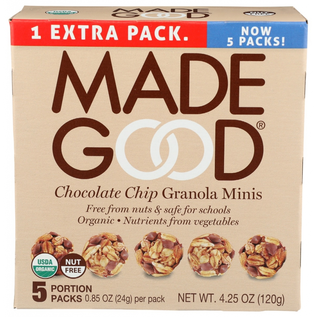 MadeGood® Chocolate Chip Granola Minis - 4.25 oz