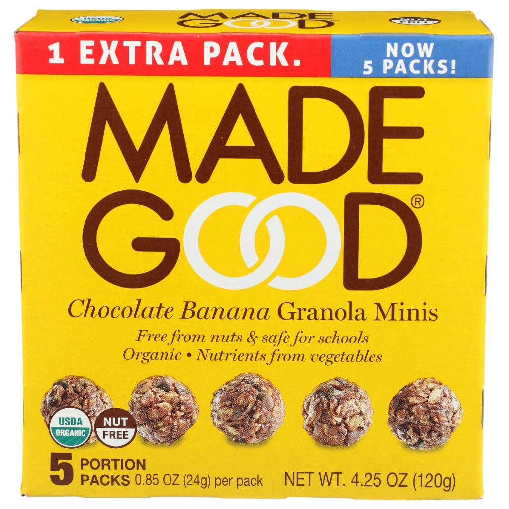 Chocolate Banana Granola Minis - 4.25 oz